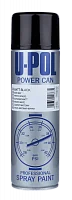 Эмаль матовая u-pol POWER CAN аэрозоль черная  ,500мл.