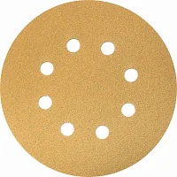 GOLD Abrasives P220 абразив в кругах D=125 mm с 8 отв.