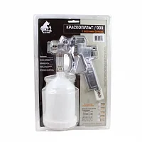 Краскопульт "Русский мастер" Н990 БЛИСТЕР (верхний бачок) 2,5мм РМ-93963
