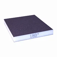 Абразивная губка Р180(360-400) 2-х сторонняя 98х120х13мм (1 шт) HOLEX