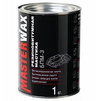 Мастика БПМ-3 резинобитумная жесть 1,0кг MasterWax