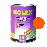 2004 RAL Автоэмаль алкидная оранжевая 0,8кг HOLEX