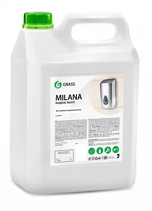 Жидкое мыло "Milana антибактериальное" 5кг GraSS 
